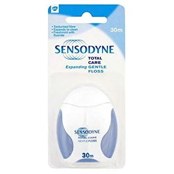 SENSODYNE Expandujúca zubná niť s fluoridom 30 m