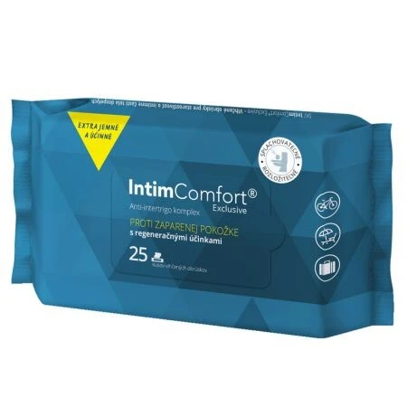 INTIMComfort vlhčené obrúsky multipack 25 kusov