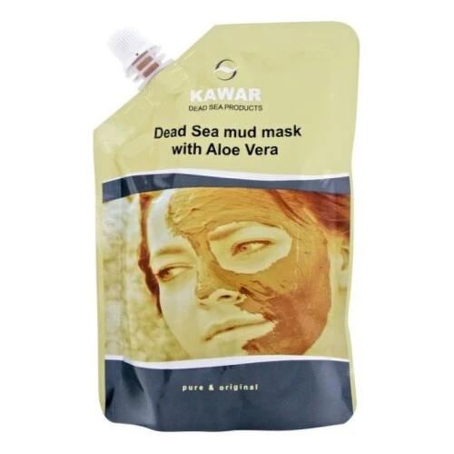 KAWAR Bahenná pleťová maska s minerálmi z mŕtveho mora a aloe vera 250 g