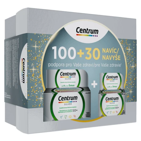 CENTRUM Silver darčekové balenie 100 + 30 tabliet navyše