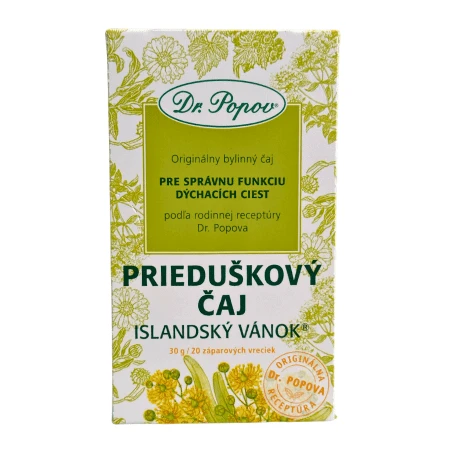 DR. POPOV Čaj islandský vánok 20 x 1,5 g