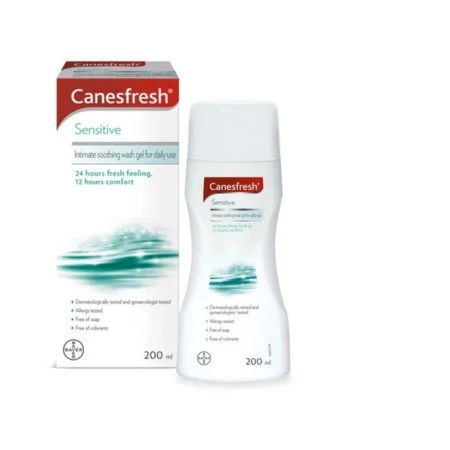 CANESTEN Canesfresh sensitive intímny umývací gél 200 ml