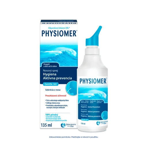PHYSIOMER Gentle jet nosový sprej 135 ml