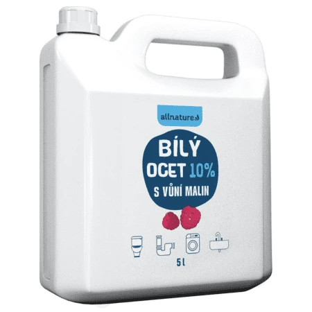 ALLNATURE Biely ocot 10% s vôňou malín 5 l