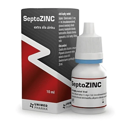 SEPTOZINC očná roztoková instilácia 10 ml