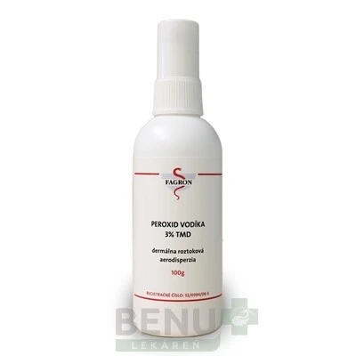 PEROXID VODÍKA 3% Fagron (TMD) sol loc 1x100g