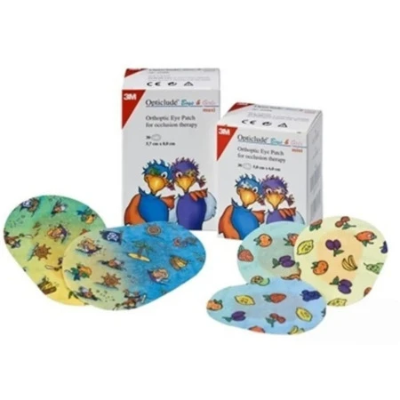 3M Opticlude maxi boys&girls očná náplasť na liečbu strabizmu 5,7x8 cm 30 ks
