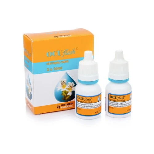 OCUFLASH kvapky 2 x 10ml