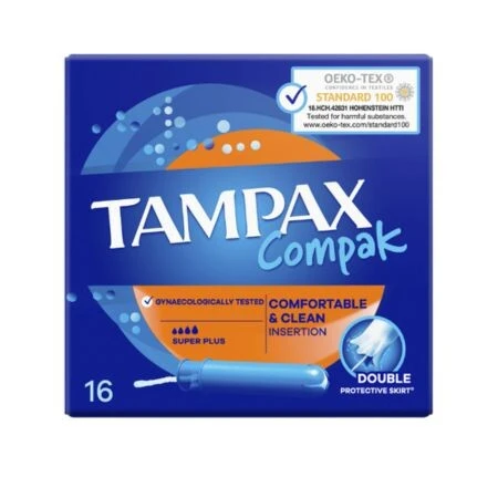 TAMPAX Compak super plus 16 ks