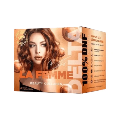 LA FEMME BEAUTY COLLAGEN 5500 mg príchuť malina prášok 196 g