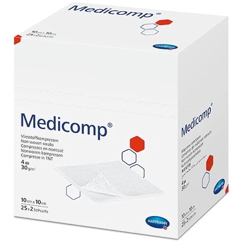 MEDICOMP Sterilný 10 x 10 cm 25 x 2 kusy