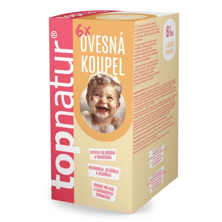 TOPNATUR Ovsený kúpeľ pre deti 6 x 25g