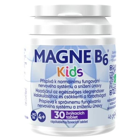 MAGNE B6 Kids 30 žuvacích tabliet