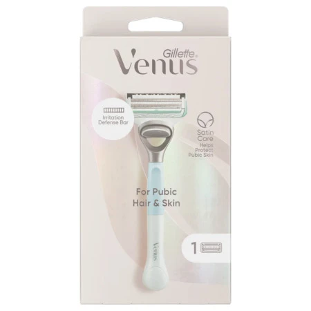 GILLETTE Venus satin care holiaci strojček + náhradná hlavica set