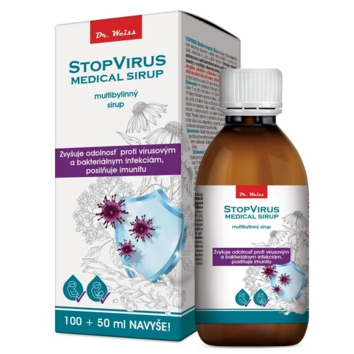 DR. WEISS Stopvirus medical sirup 100 + 50 ml