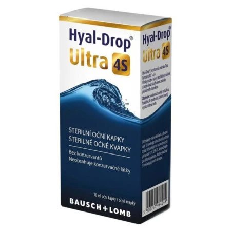 HYAL-DROP Ultra 4S očné kvapky bez konzervačných látok 10 ml