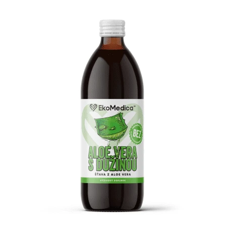 EKOMEDICA SK Aloe s dužinou šťava 99,8% 500 ml