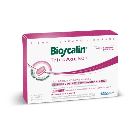 BIOSCALIN TricoAge 50+ 30 tabliet