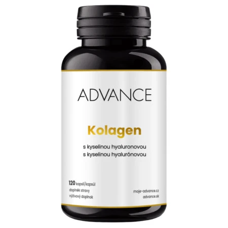 ADVANCE Kolagén s kyselinou hyalurónovou 120 kapsúl