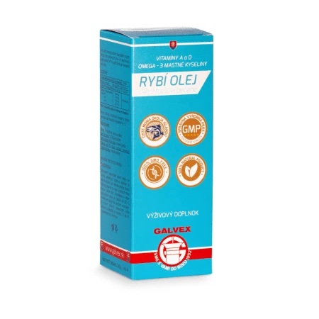 GALVEX Rybí olej z tresčej pečene 200 g