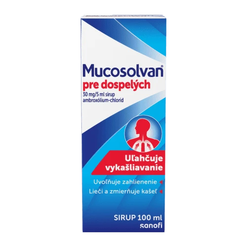 MUCOSOLVAN Sirup pre dospelých 100 ml