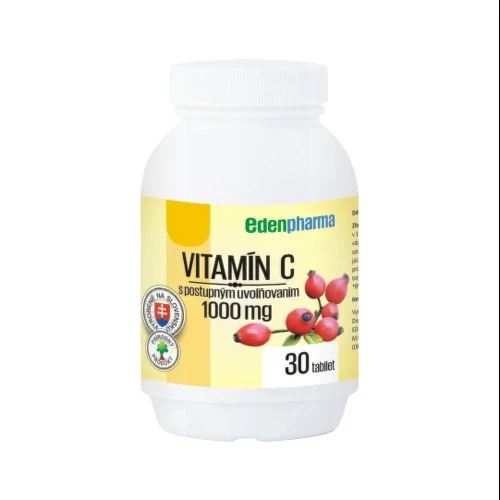 EDENPHARMA Vitamín C 500 mg 30 tabliet