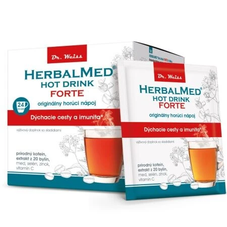 DR. WEISS Herbalmed hotdrink forte 24 v recúšok