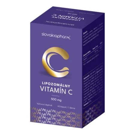 Slovakiapharm Lipozomálny vitamín C 500 mg 60 cps
