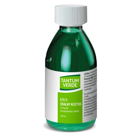 TANTUM VERDE 0,15 % roztok 240 ml