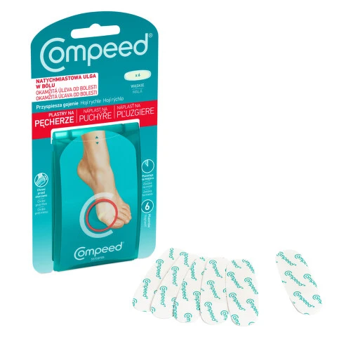 COMPEED Náplasť na pľuzgiere malá 6 ks