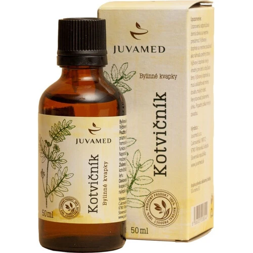 JUVAMED Kotvičník bylinné kvapky 50 ml