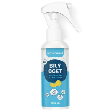 ALLNATURE Biely ocot 10% sprej s vôňou citrónu 500 ml