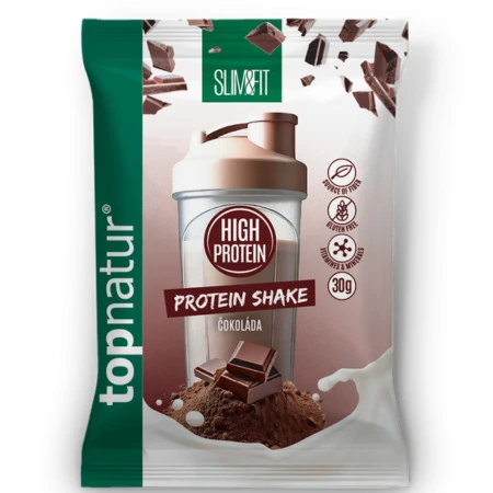 TOPNATUR Slim&fit protein shake prášok čokoláda 30 g