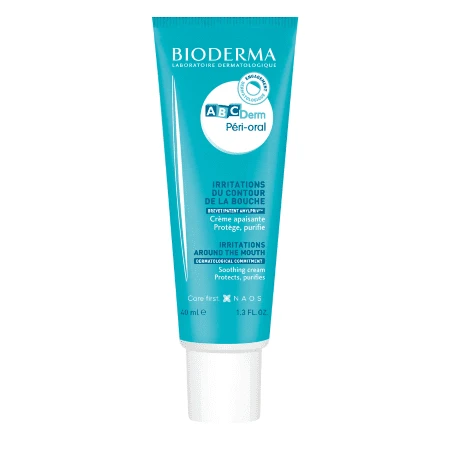 BIODERMA ABCDerm péri-oral reparačný krém na okolie úst dojčiat 40 ml