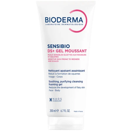 BIODERMA Sensibio DS+ gel moussant čistiaci gél na seboreu 200 ml