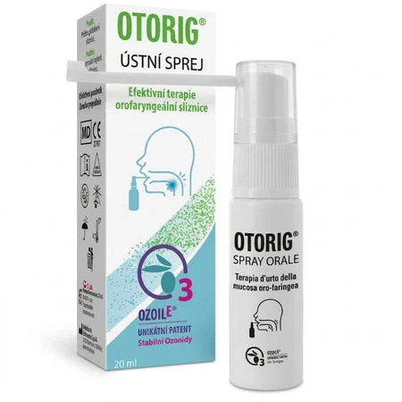 OTORIG ústny sprej OzoilE 20 ml