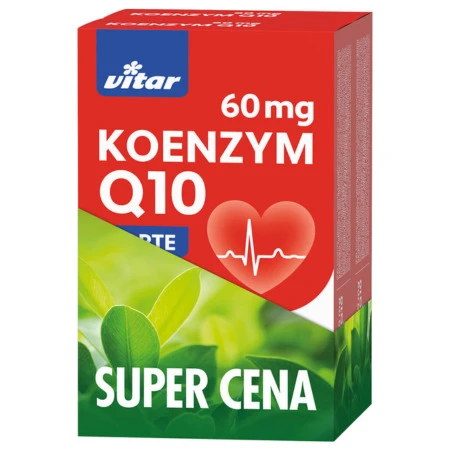 VITAR Koenzým Q10 max 100 mg 60 kapsúl
