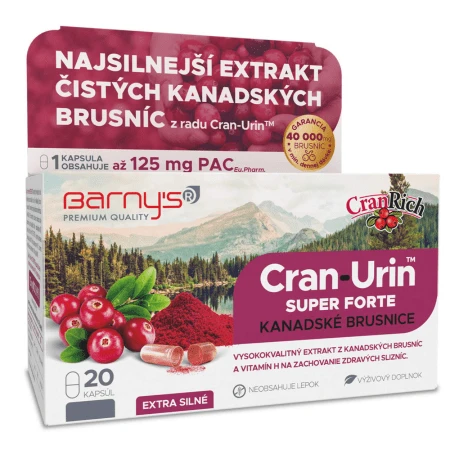 BARNY´S Cran-urin super forte 20 kapsúl