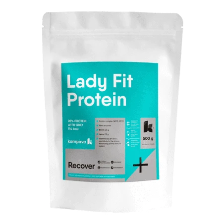 KOMPAVA Lady fit protein príchuť čokoláda 500 g