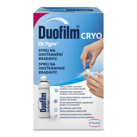 DUOFILM Cryo Dr.Yglo sprej na odstránenie bradavíc 50 ml