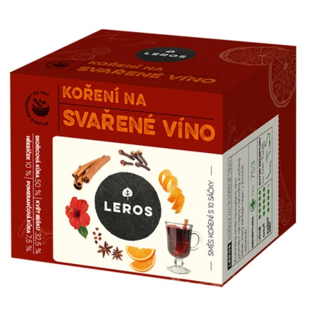 LEROS Korenie na varené víno zmes korenín 10 x 2 g