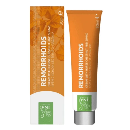 INA Remorrhoids krém s pagaštanom a škumpou 30 ml