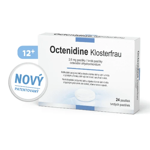 OCTENIDINE KLOSTERFRAU 2,6 mg tvrdé pastilky 24 ks
