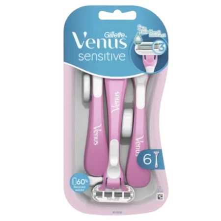 GILLETTE Venus sensitive jednorazové holiace strojčeky 6 ks