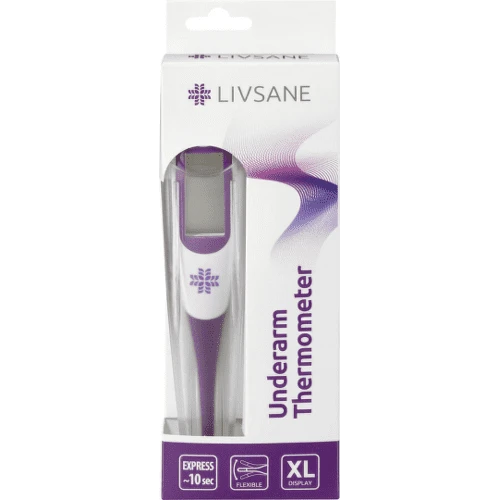 LIVSANE Teplomer XXL displej, digitálny 1 kus