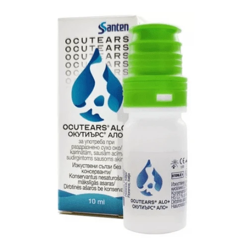 OCUTEARS Alo+ očný roztok bez konzervačných látok 10 ml