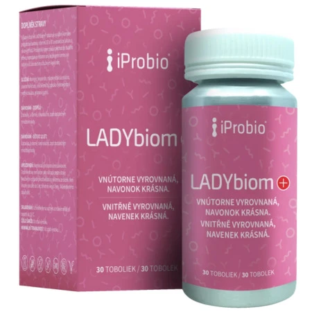 IPROBIO LADYbiom+ podpora ženského zdravia 30 ks