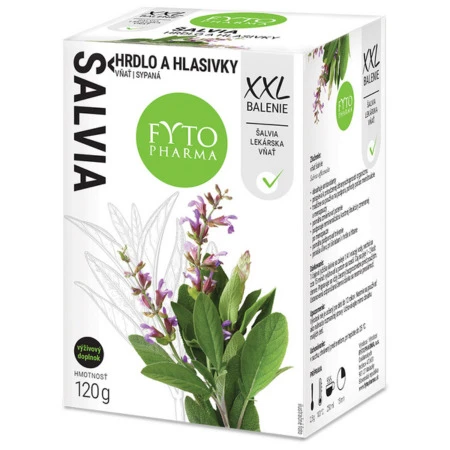 FYTOPHARMA Šalvia vňať sypaná XXL balenie 120 g