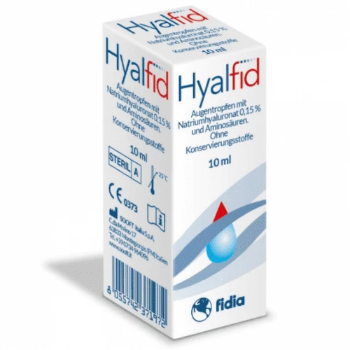 HYALFID Očné kvapky 10 ml