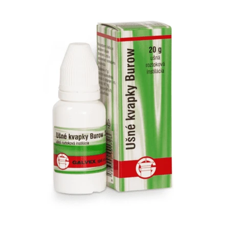 GALVEX Ušné kvapky Burow 20 g